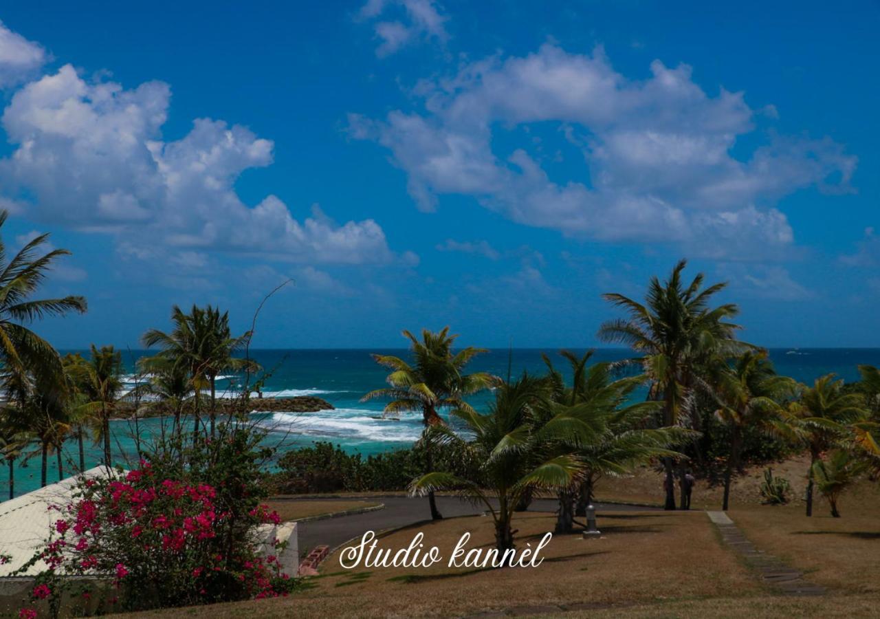 Charmant Studio Kannel Au Manganao Vue Sur Mer Et Panier D'Accueil Offert Saint-Francois  Exterior photo